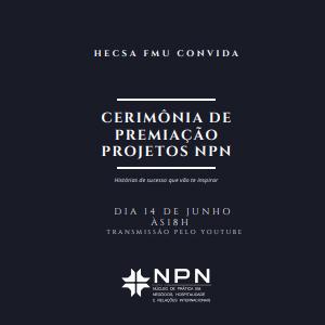 Vem aí a cerimônia de premiação Projetos NPN