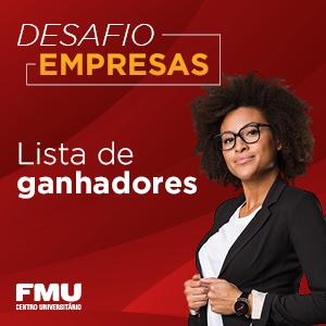 Lista de Ganhadores do Vestibular Desafio Empresas FMU