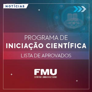 Lista de aprovados no Programa de Iniciação Científica